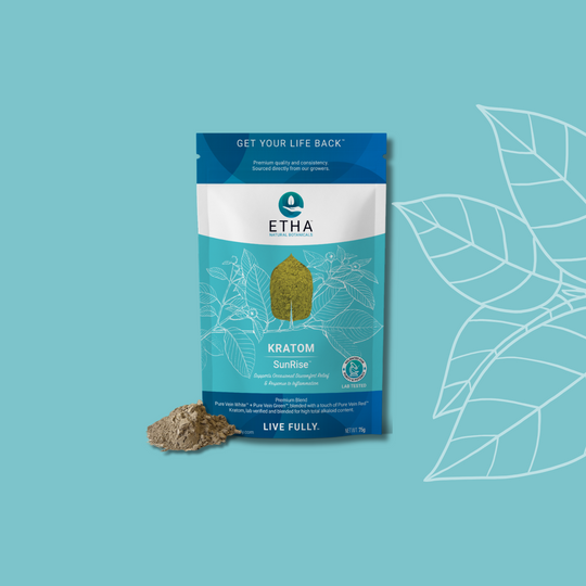 SunRise™ Kratom - Relief & Energy - ETHA Natural Botanicals