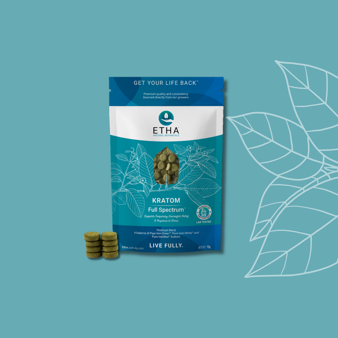 Full Spectrum Kratom - Holistic Health - ETHA Natural Botanicals
