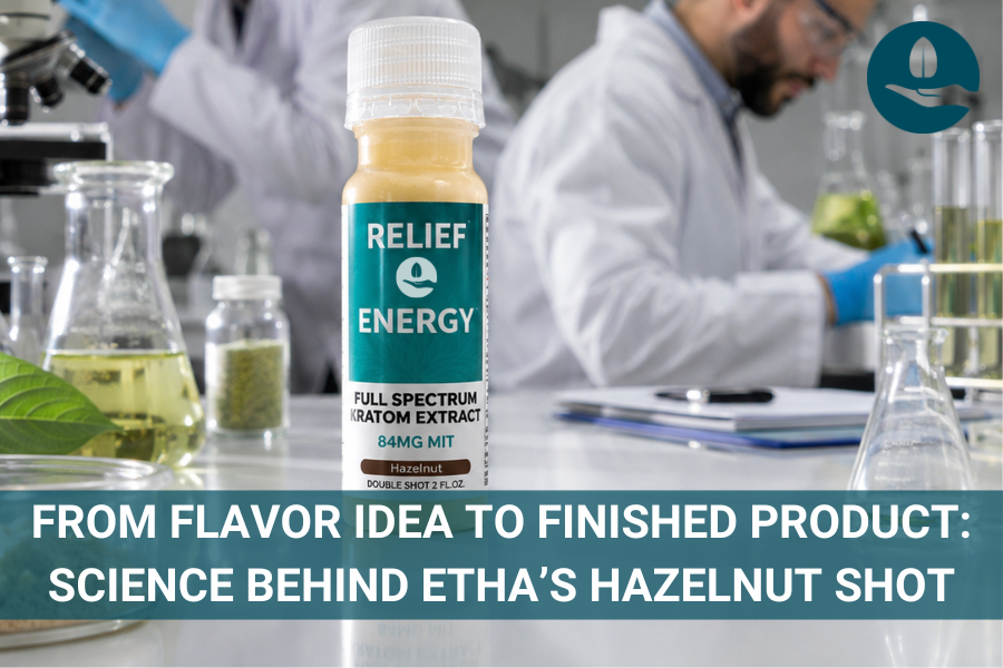From Flavor Idea to Finished Product: Science Behind ETHA’s Hazelnut Shot