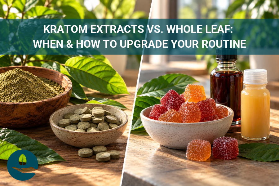 Kratom Extracts vs. Whole Leaf: When & How to Upgrade Your Routine