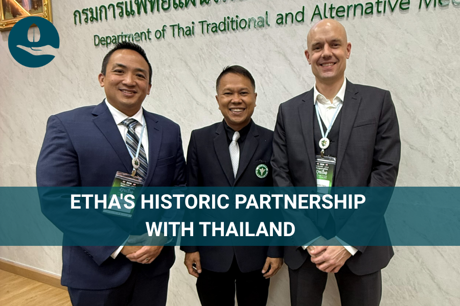 NEW CHAPTER FOR ETHA: ETHA'S HISTORIC PARTNERSHIP WITH THAILAND
