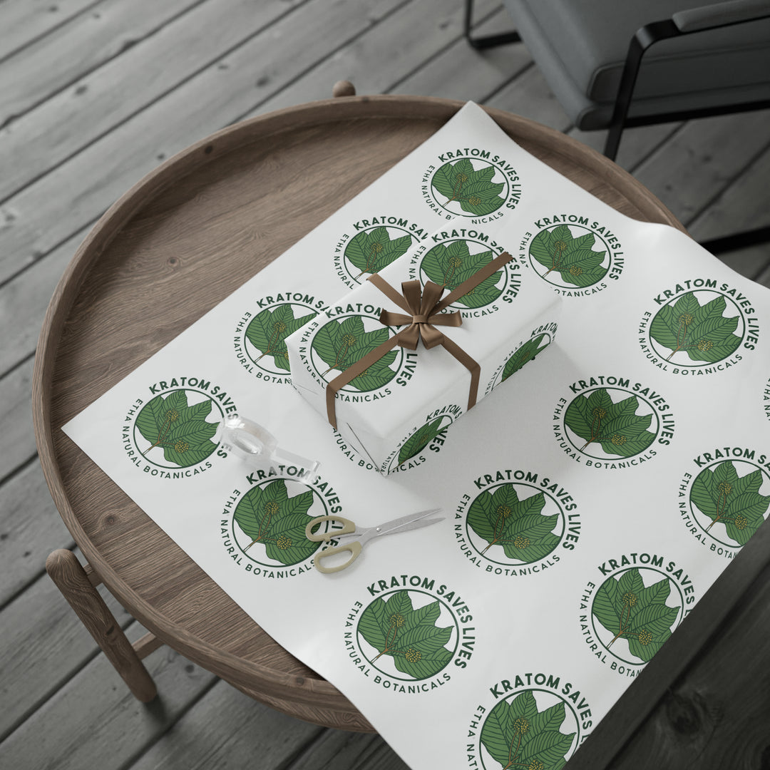 Kratom Saves Lives - Wrapping Paper