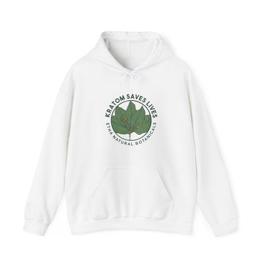 Kratom Saves Lives - Unisex Heavy Blend™ Hooded Sweatshirt