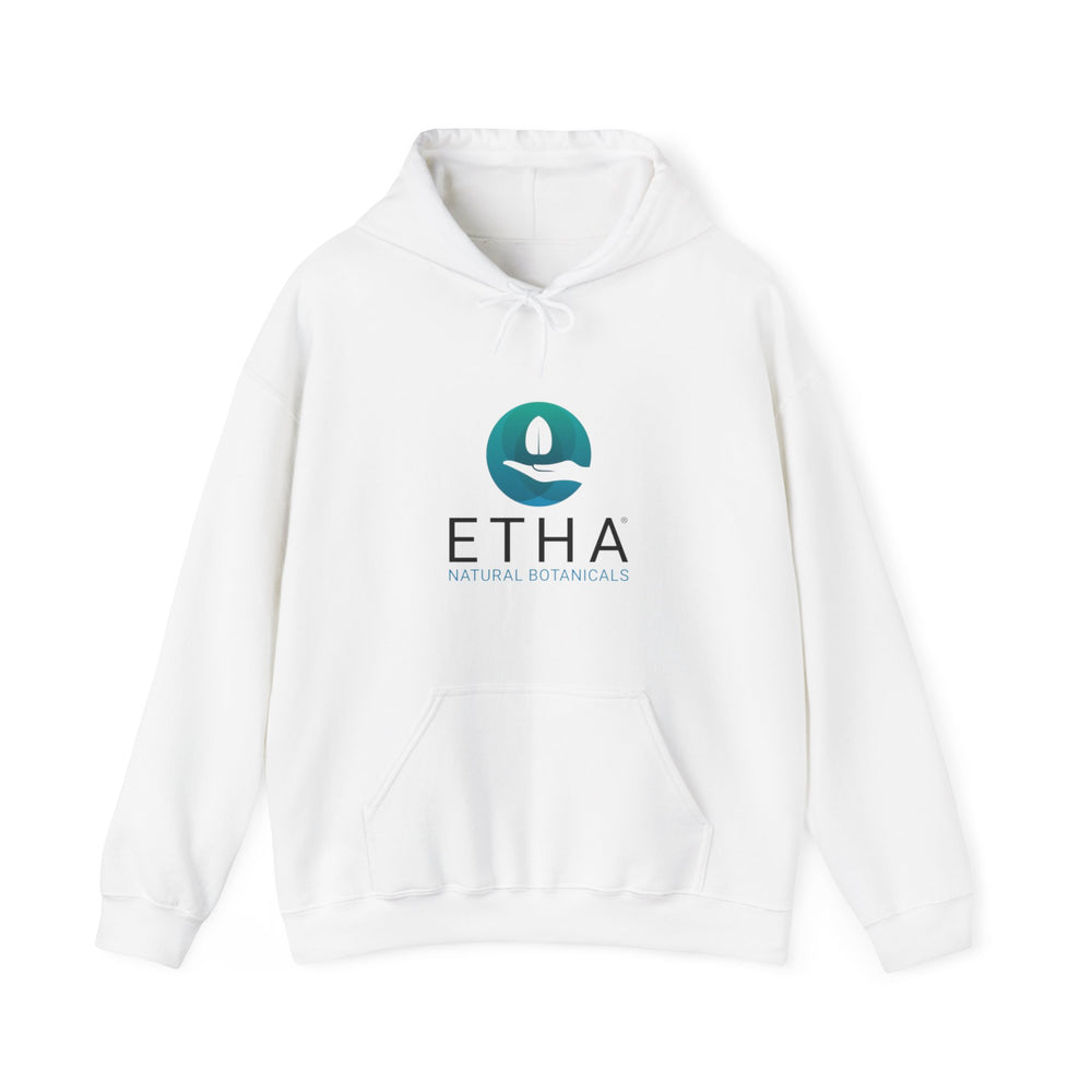 ETHA Natural Botanicals Logo - Unisex Heavy Blend™ Hooded Sweatshirt