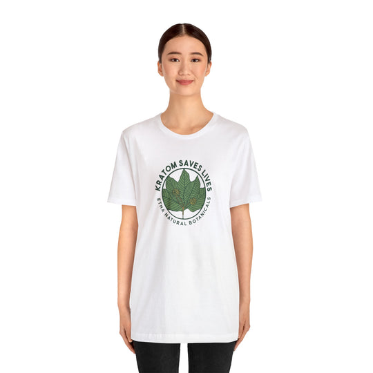 Kratom Saves Lives - Unisex Jersey Short Sleeve Tee