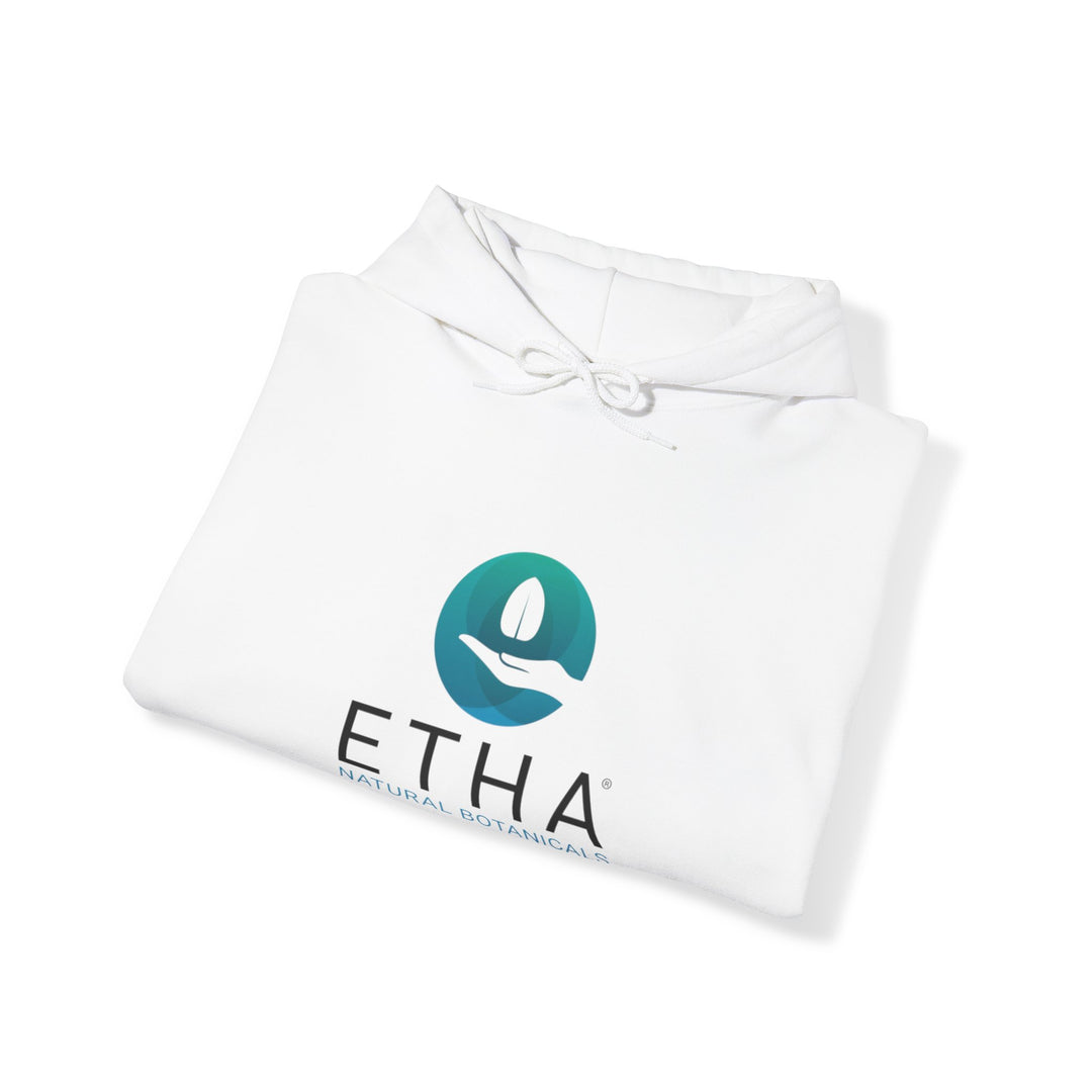 ETHA Natural Botanicals Logo - Unisex Heavy Blend™ Hooded Sweatshirt