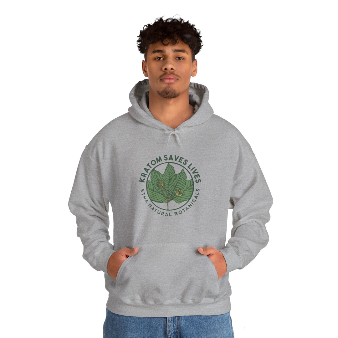 Kratom Saves Lives - Unisex Heavy Blend™ Hooded Sweatshirt