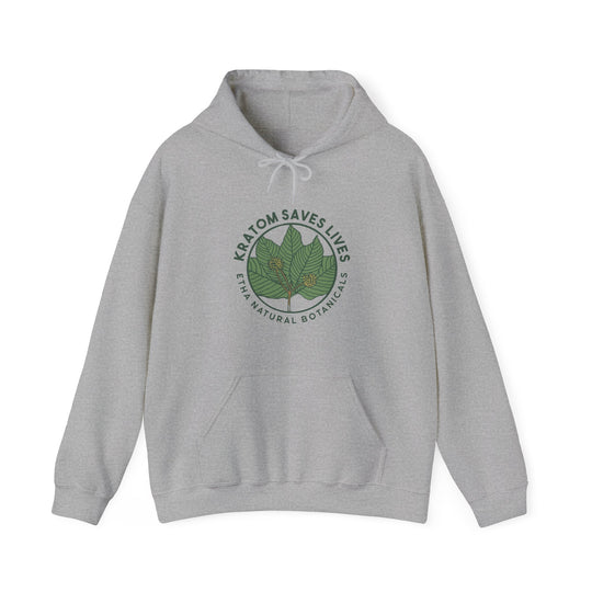 Kratom Saves Lives - Unisex Heavy Blend™ Hooded Sweatshirt