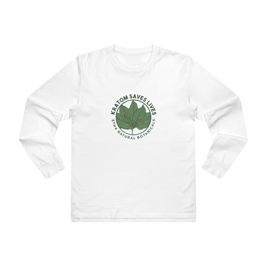 Kratom Saves Lives - Men’s Base Longsleeve Tee