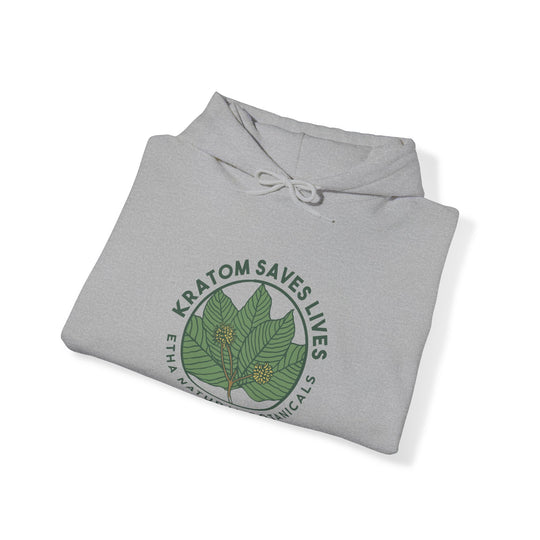 Kratom Saves Lives - Unisex Heavy Blend™ Hooded Sweatshirt