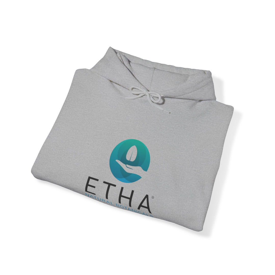 ETHA Natural Botanicals Logo - Unisex Heavy Blend™ Hooded Sweatshirt