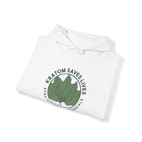 Kratom Saves Lives - Unisex Heavy Blend™ Hooded Sweatshirt