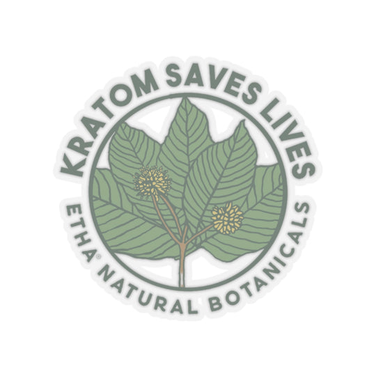 Kratom Saves Lives - Support Kratom Sticker