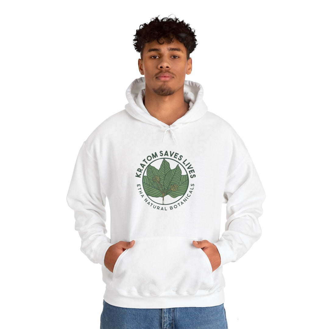 Kratom Saves Lives - Unisex Heavy Blend™ Hooded Sweatshirt