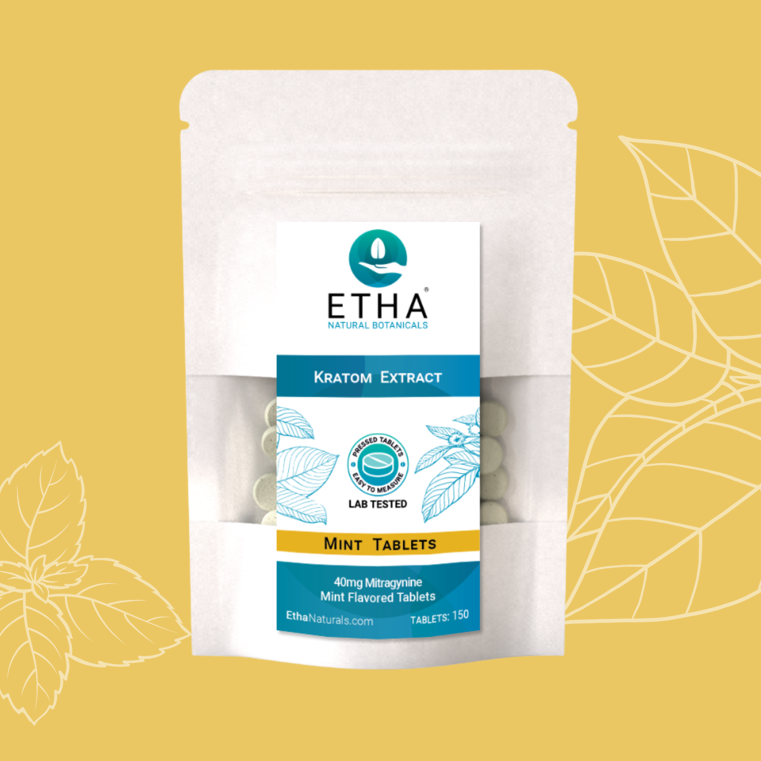 Desolving Mints Kratom Extract Mints - Mood & Energy – ETHA Natural Botanicals
