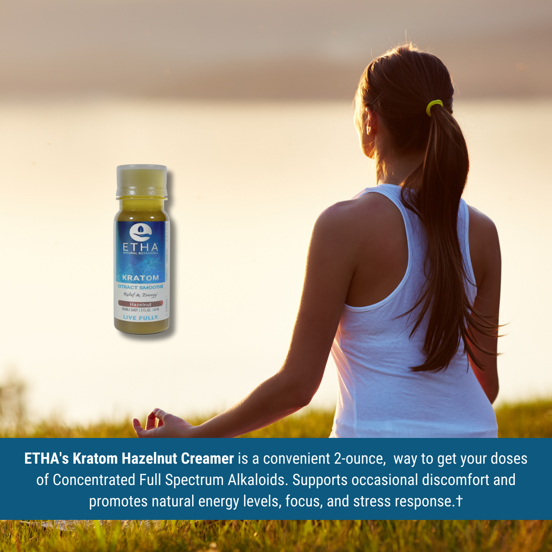 ETHA's Kratom Extract Hazelnut Creamer - ETHA Natural Botanicals