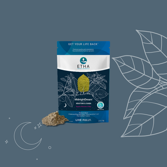 MidNight Dream™ Kratom Powder - Deep Sleep - ETHA Natural Botanicals