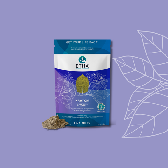 Recovery™ Kratom Powder - Inflammation & Tension - ETHA Natural Botanicals