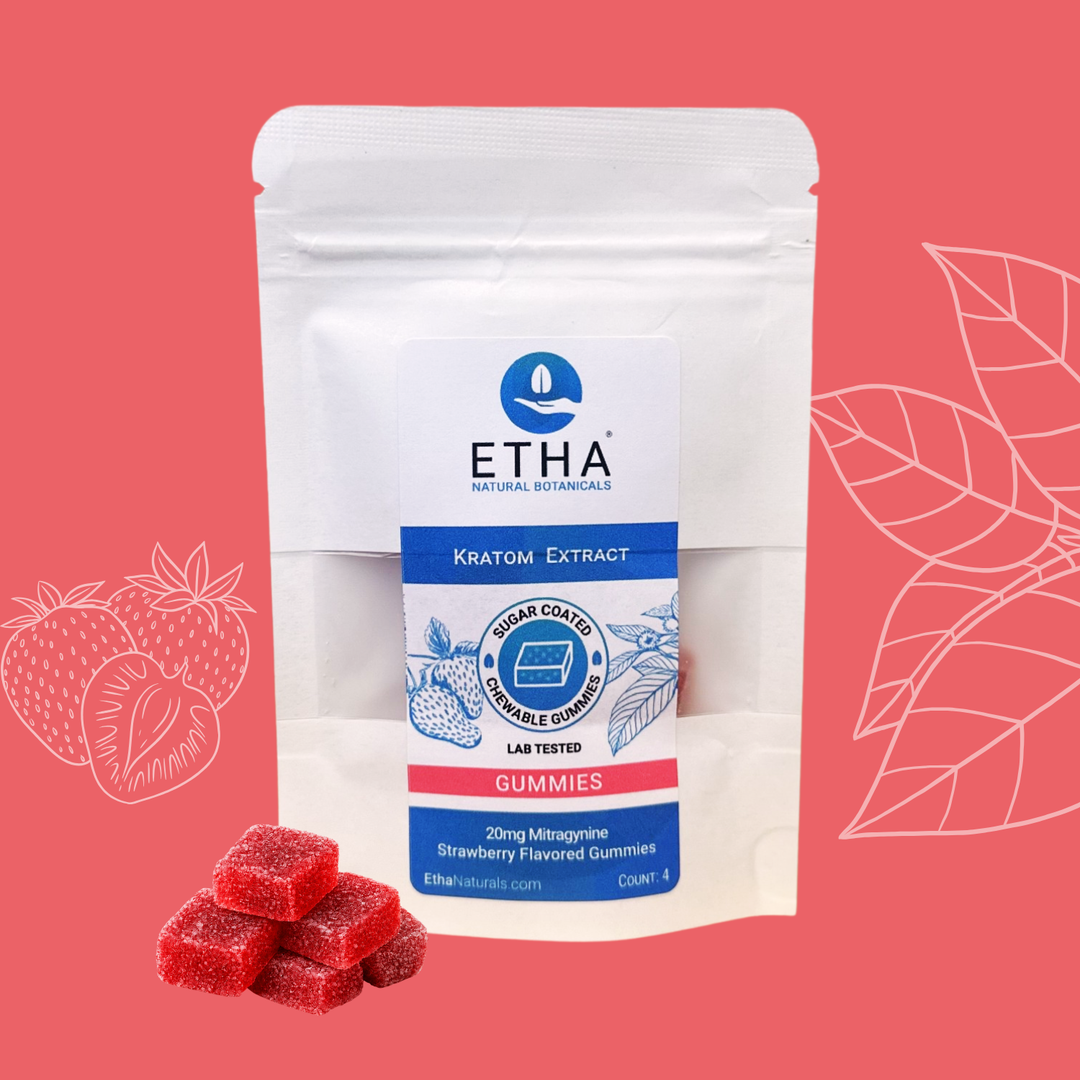 Kratom Extract Gummies - ETHA Natural Botanicals