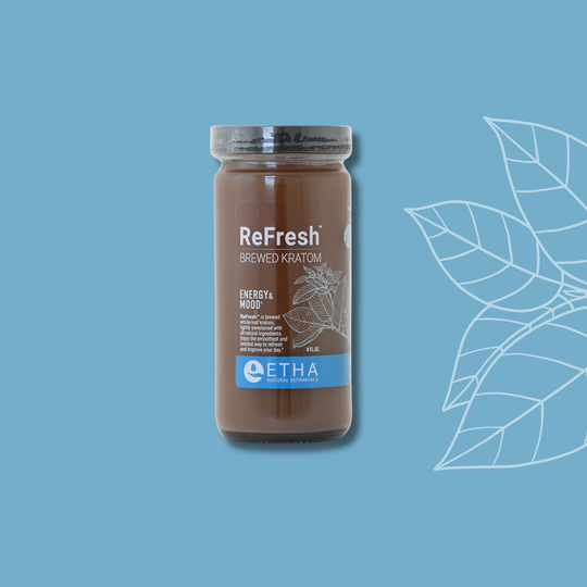ReFresh Brewed Kratom - ENERGY & PAIN (6 Pack)