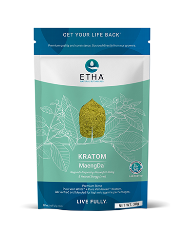 ETHA Maeng Da Kratom - Mood & Energy - ETHA Natural Botanicals